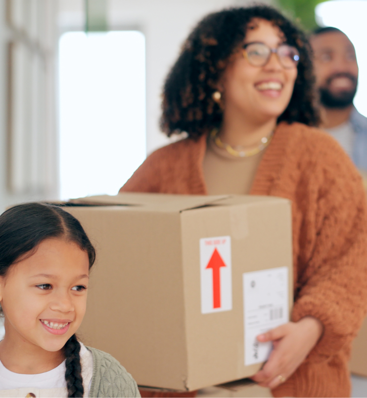 Family moving in